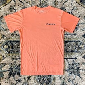 Rig & Water Short Sleeve Moisture Wicking Performance T-Shirt with SPF 50